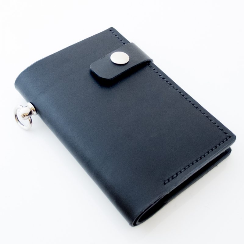 No 1 Biker  Wallet - Black